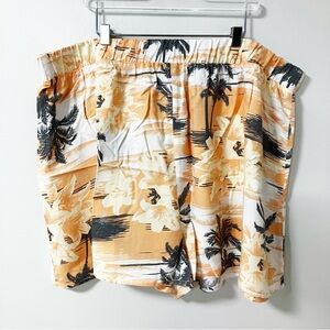 Ascot and Hart | Palm Tree Shorts XL